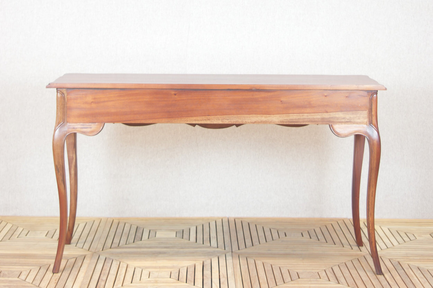 French Provincial 3-Drawer Console Table