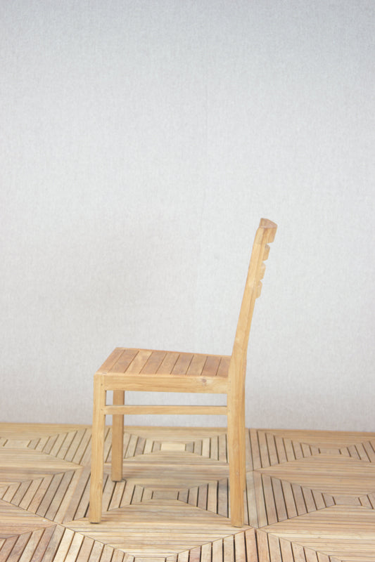 Recycled Teak Base Chair