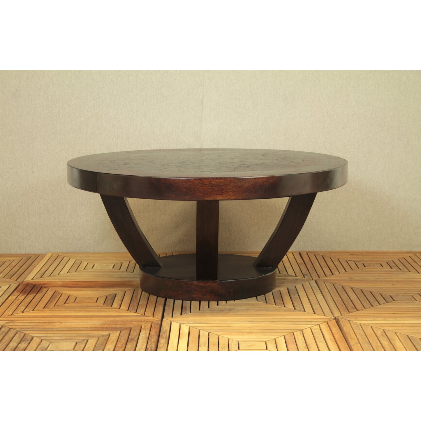 Balinese Round Coffee Table