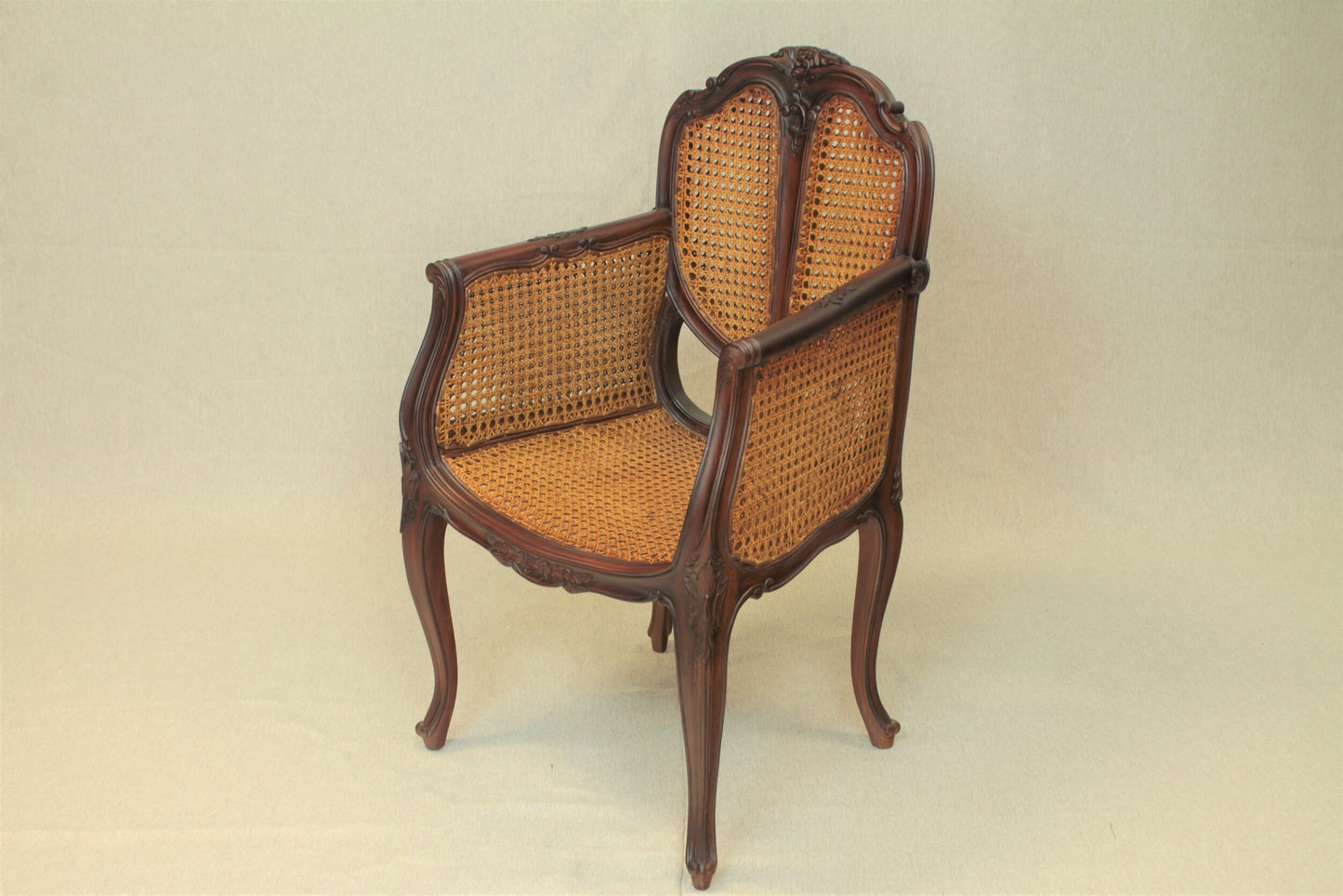 Louis Rattan Arm Chair