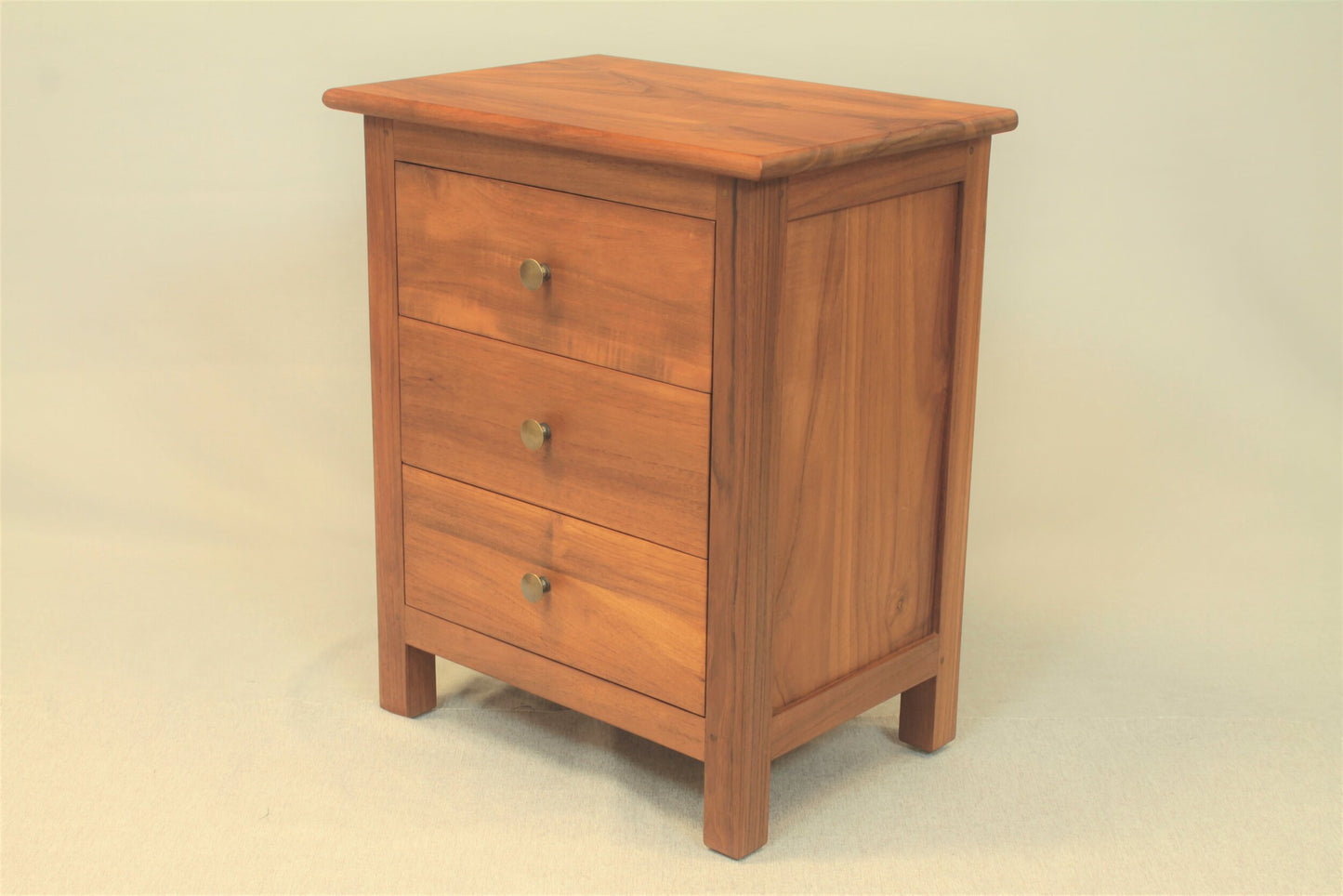 Shaker  3 Drawers Side Table